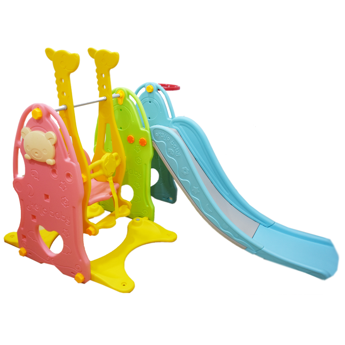 baby-fair BabySPA Multicolor Swing and Slide